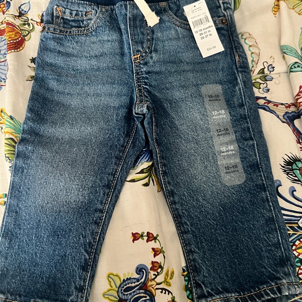 Toddler Blue Denim Jeans